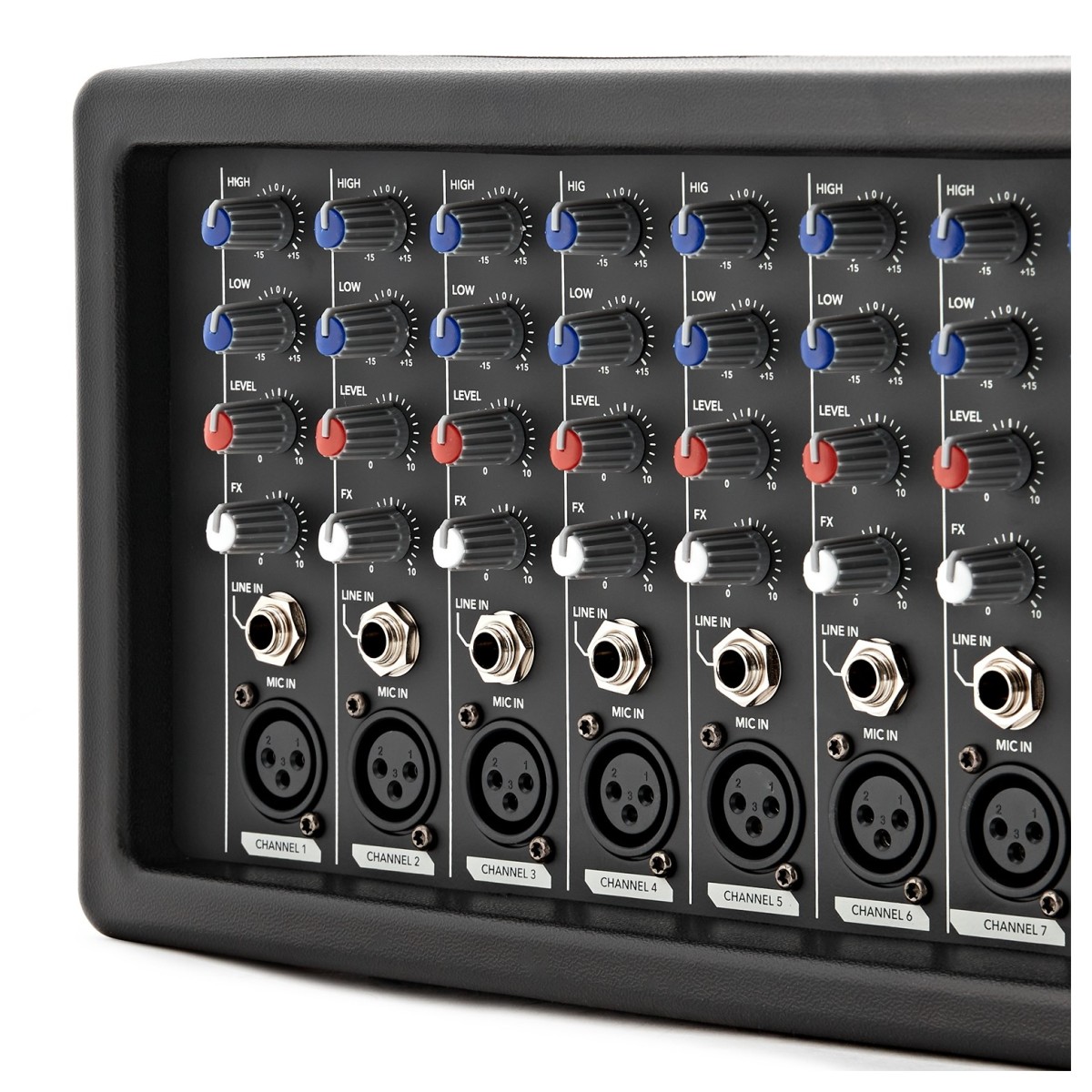 SubZero SZPA-815 300W 15" PA System with Microphones and Stands - Image 2