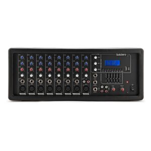 SubZero SZPA-815 300W 15" PA System with Microphones and Stands - Image 3