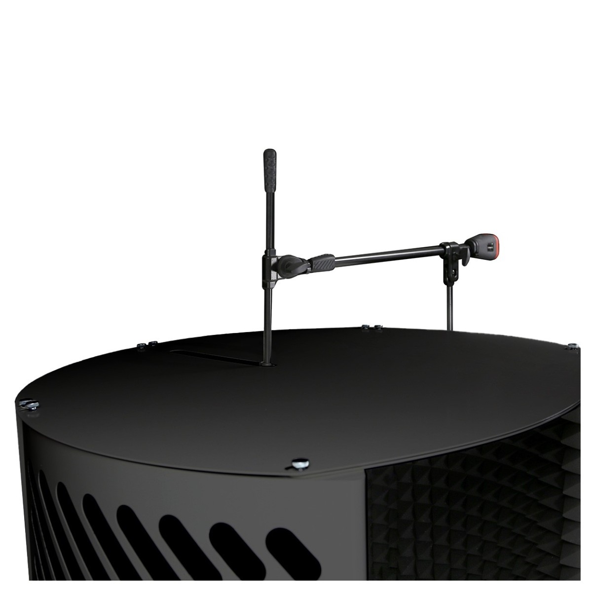 Imperative Acoustics Portable Vocal Booth with Overhead Mic Stand Black - Image 4