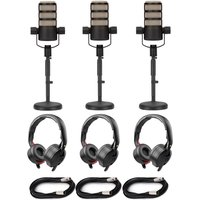 Rode Podcasting Expansion Bundle 3 People