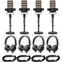 Rode Podcasting Expansion Bundle 4 People