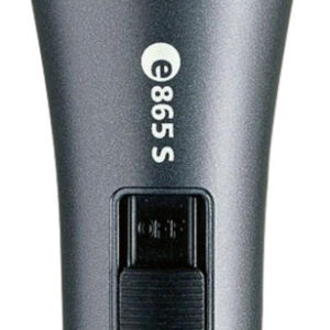 Sennheiser E865-S Supercardioid Condenser Mic With Switch