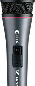 Sennheiser E865-S Supercardioid Condenser Mic With Switch