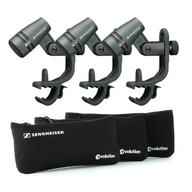 Sennheiser E604 Drum Mic - Three Pack