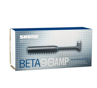 Shure BETA 98AMP/C Cardioid Condenser Gooseneck Drum Microphone