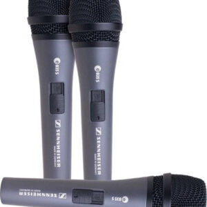 Sennheiser E835-S Dynamic Mic 3 - Pack