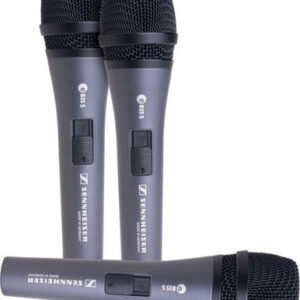 Sennheiser E835-S Dynamic Mic 3 - Pack