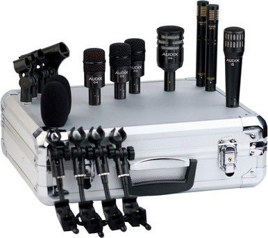 Audix DP7 Series Drum Mic Pack - 1 x i-5, 2 x D2, 1 x D4, 1 x