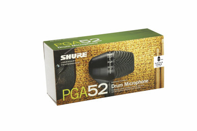 Shure PGA52 Cardioid swivel-mount dynamic kick-drum microphone