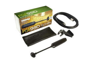 Shure PGA98D Cardioid condenser gooseneck drum microphone
