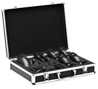 AKG Drum Set Session I Mic Pack with Aluminium Case