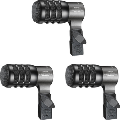 Audio Technica ATM230 Drum Microphone 3 Pack