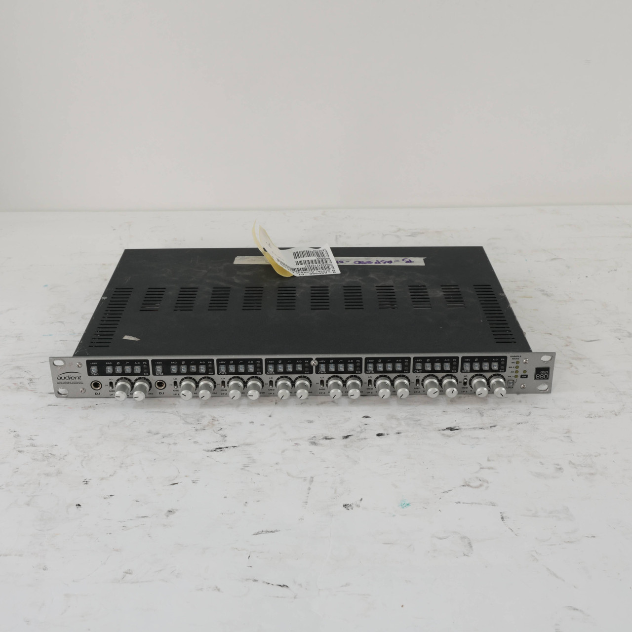 B Stock : Audient ASP880 - 8 Channel Variable Input Impedance Mic Preamp - -01 - Image 2