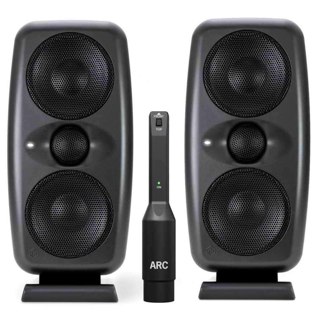 B Stock : IK Multimedia iLoud MTM MK2 Reference Studio Monitor (2 monitors + 1 microphone) - PAIR - 003