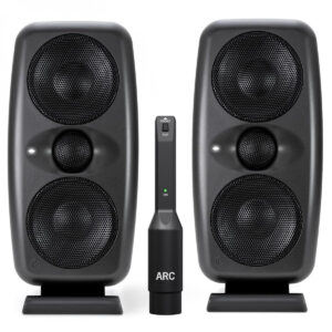 B Stock : IK Multimedia iLoud MTM MK2 Reference Studio Monitor (2 monitors + 1 microphone) - PAIR - 003 - Image 1