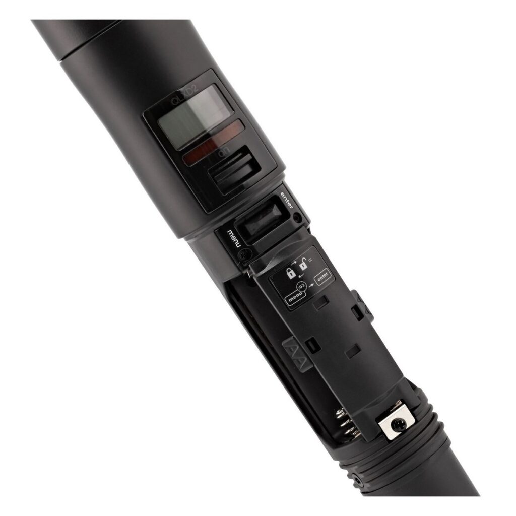 Shure QLXD2/B87A-K51 Digital Wireless Handheld Microphone Transmitter