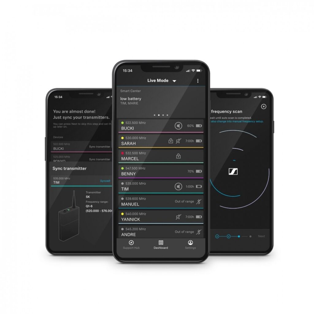 Sennheiser EW-D EM Wireless Receiver S1-7 Band