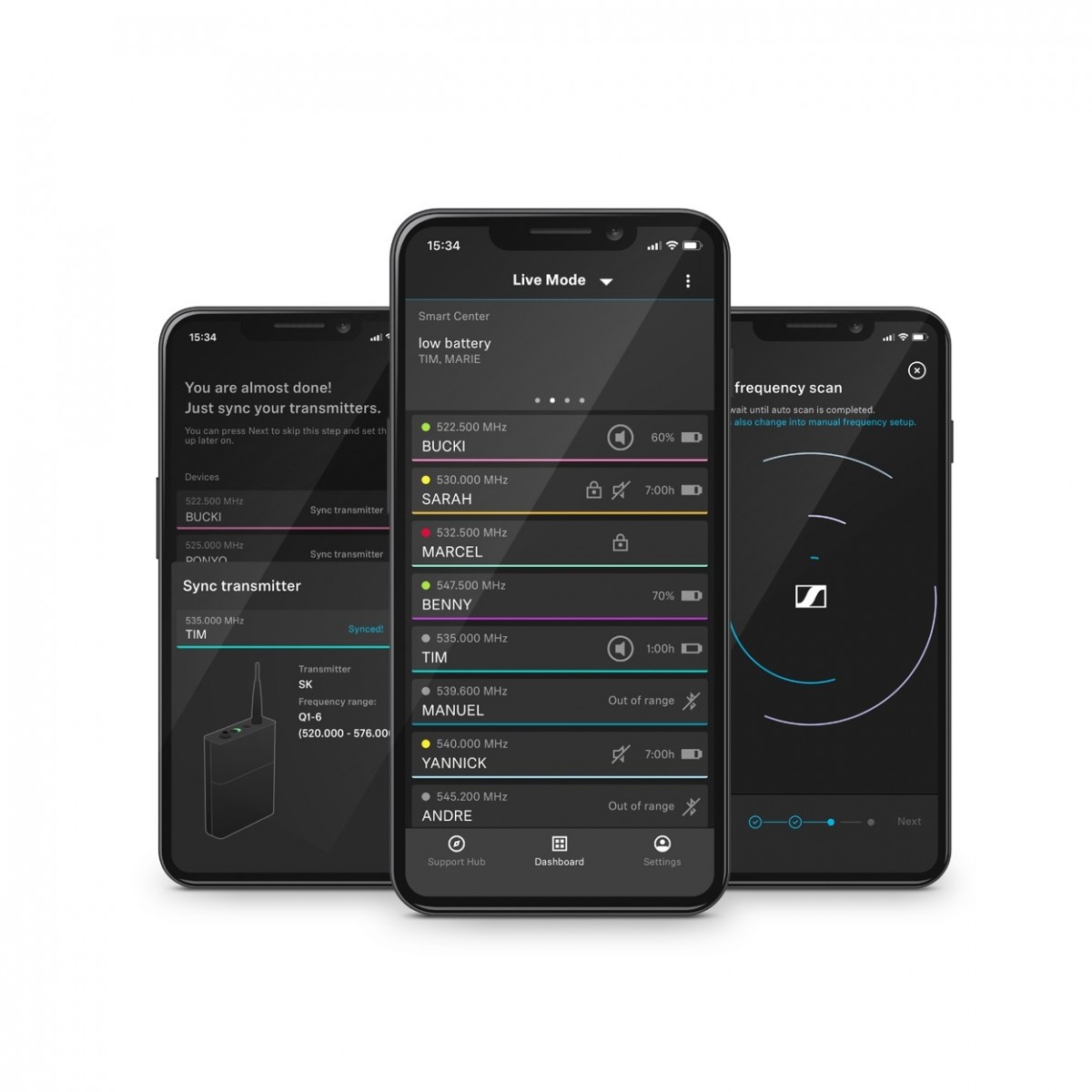 Sennheiser EW-D EM Wireless Receiver S1-7 Band - Image 2