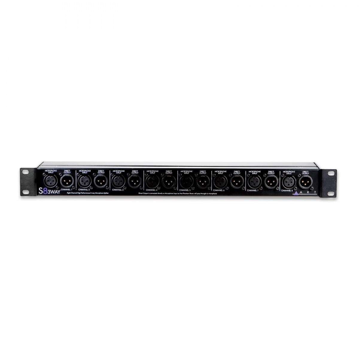 ART S8 Eight Channel Three Way Mic Splitter - Image 1