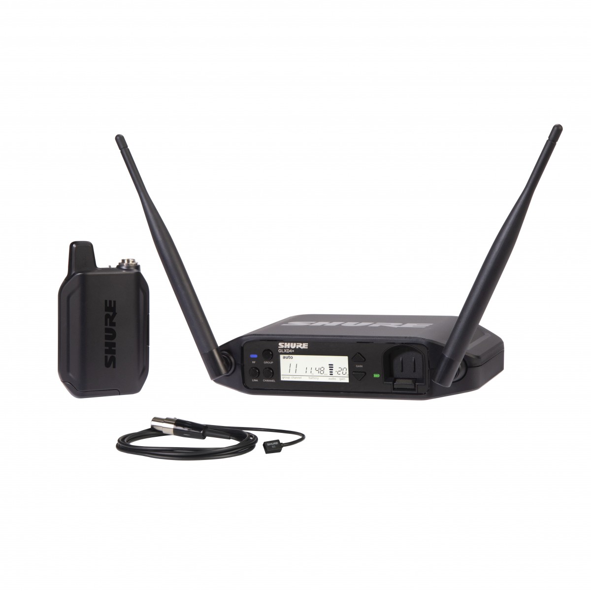 Shure GLXD14+/93 Digital Wireless Lavalier System - Image 1
