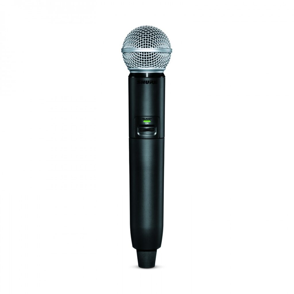 Shure GLXD2+/SM58 Digital Wireless Handheld Microphone Transmitter