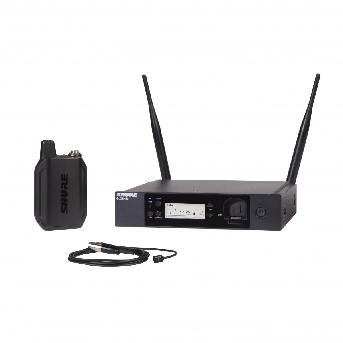 Shure GLXD14R+/93 Wireless Lavalier System with WL93 - Image 1