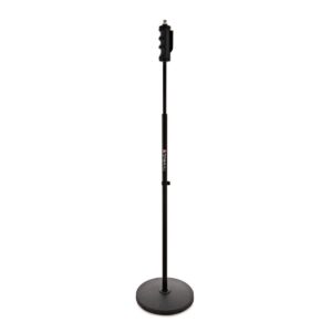 Trojan Pro One Hand Round Base Mic Stand - Image 1