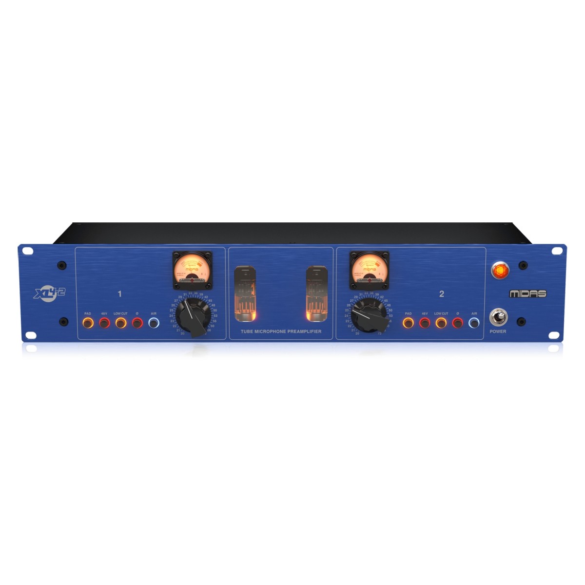 Midas XL4-2 2-Channel Vacuum Tube Microphone Pre-Amp - Image 1