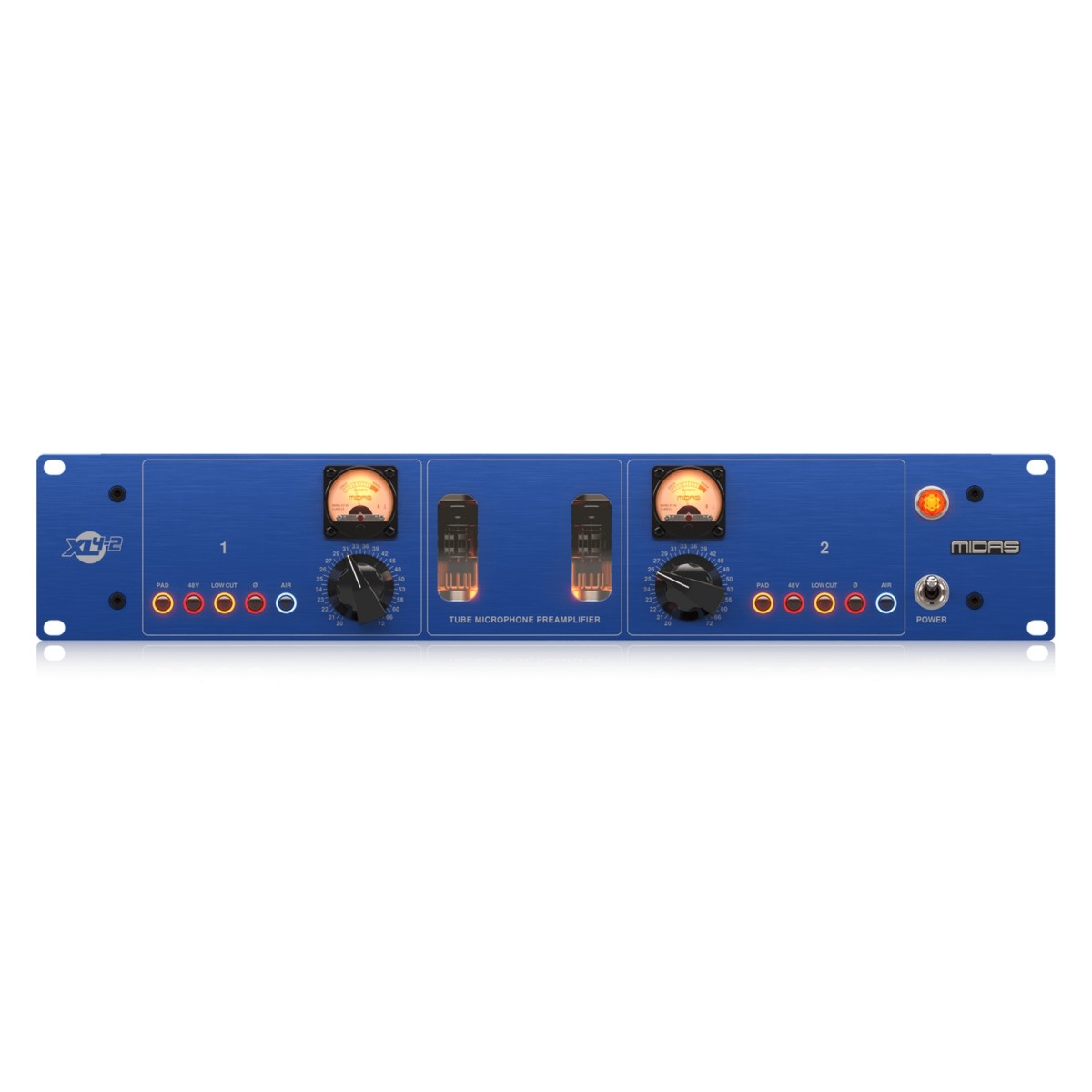Midas XL4-2 2-Channel Vacuum Tube Microphone Pre-Amp - Image 4