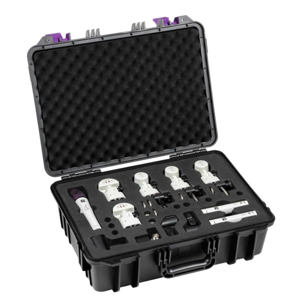 sE Electronics V Pack Eloy Casagrande Drum Microphone Kit White