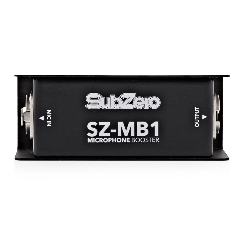 SubZero Single Channel Microphone Booster 2025 Model