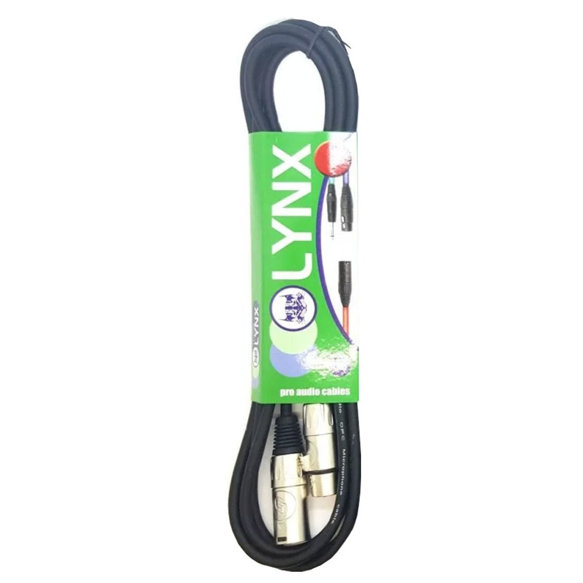 Custom Lynx High Quality XLR to XLR Microphone Cable 10m