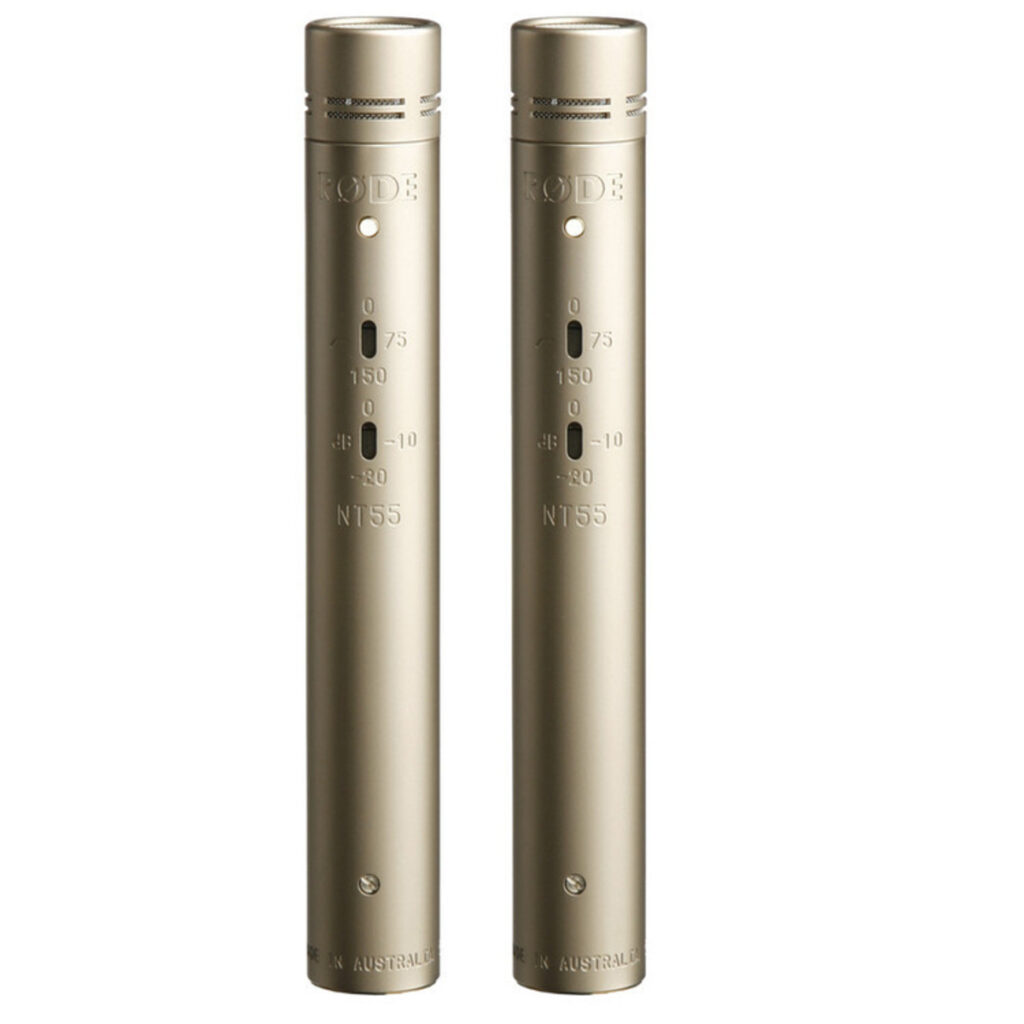 Rode NT55 Studio Condenser Mic Matched Pair