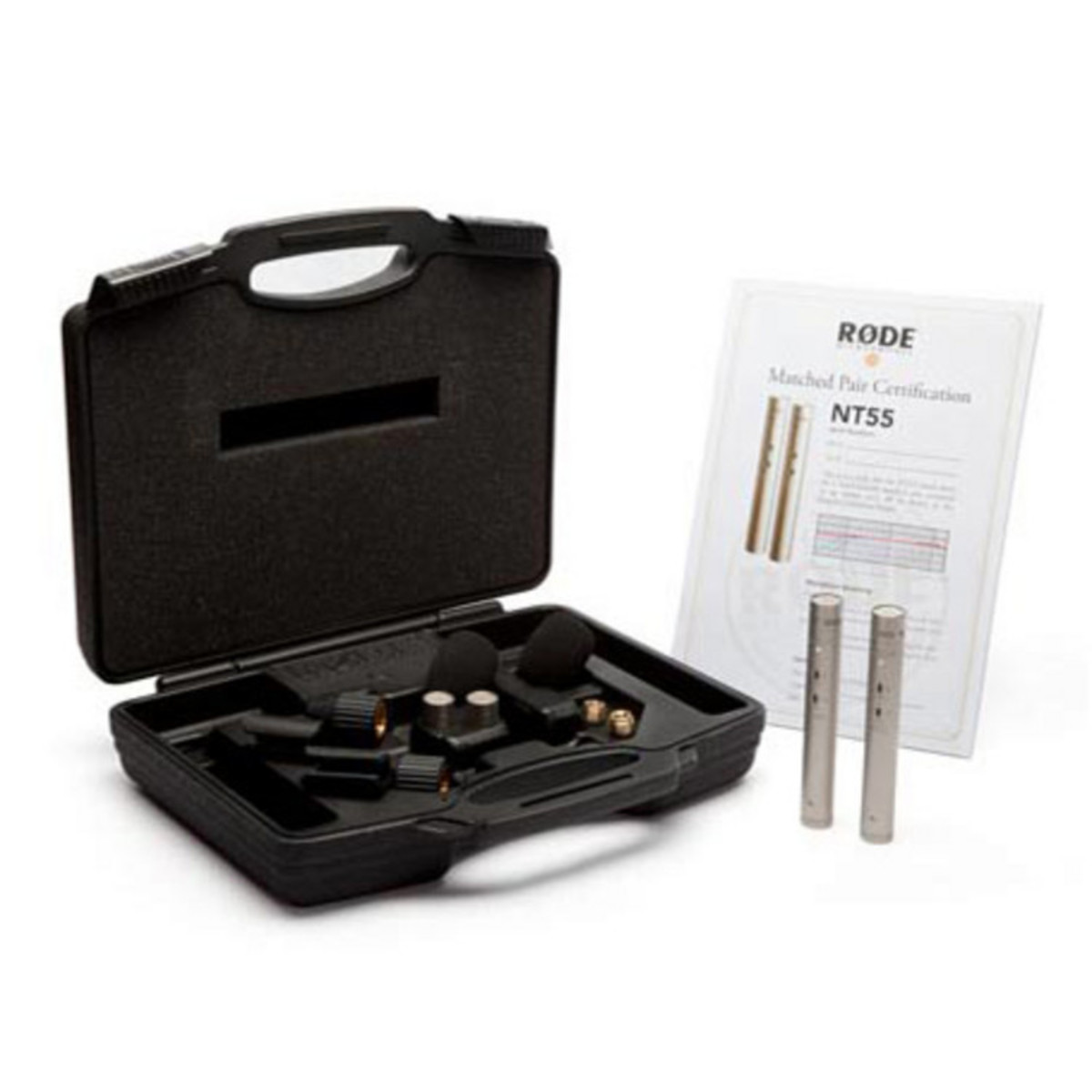 Rode NT55 Studio Condenser Mic Matched Pair - Image 2