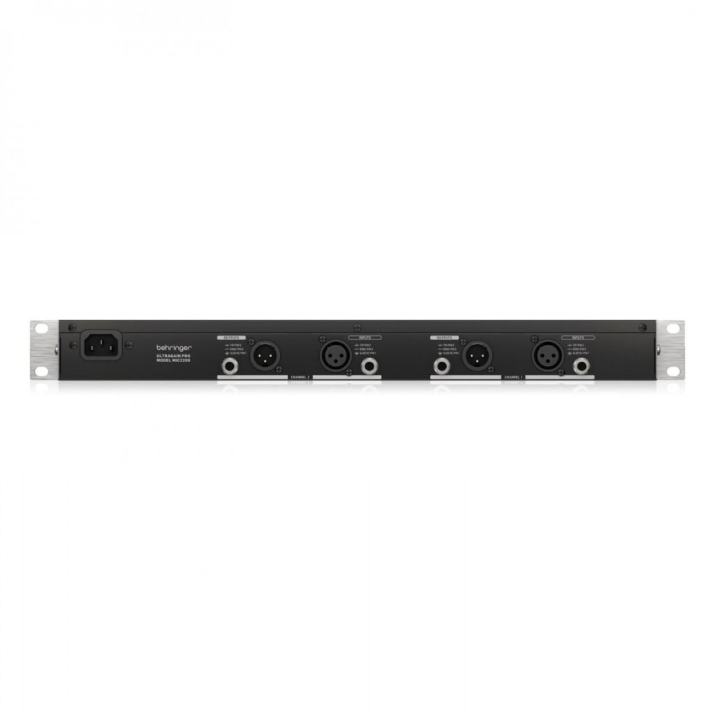 Behringer MIC2200 V2 Ultragain Pro Mic Preamplifier