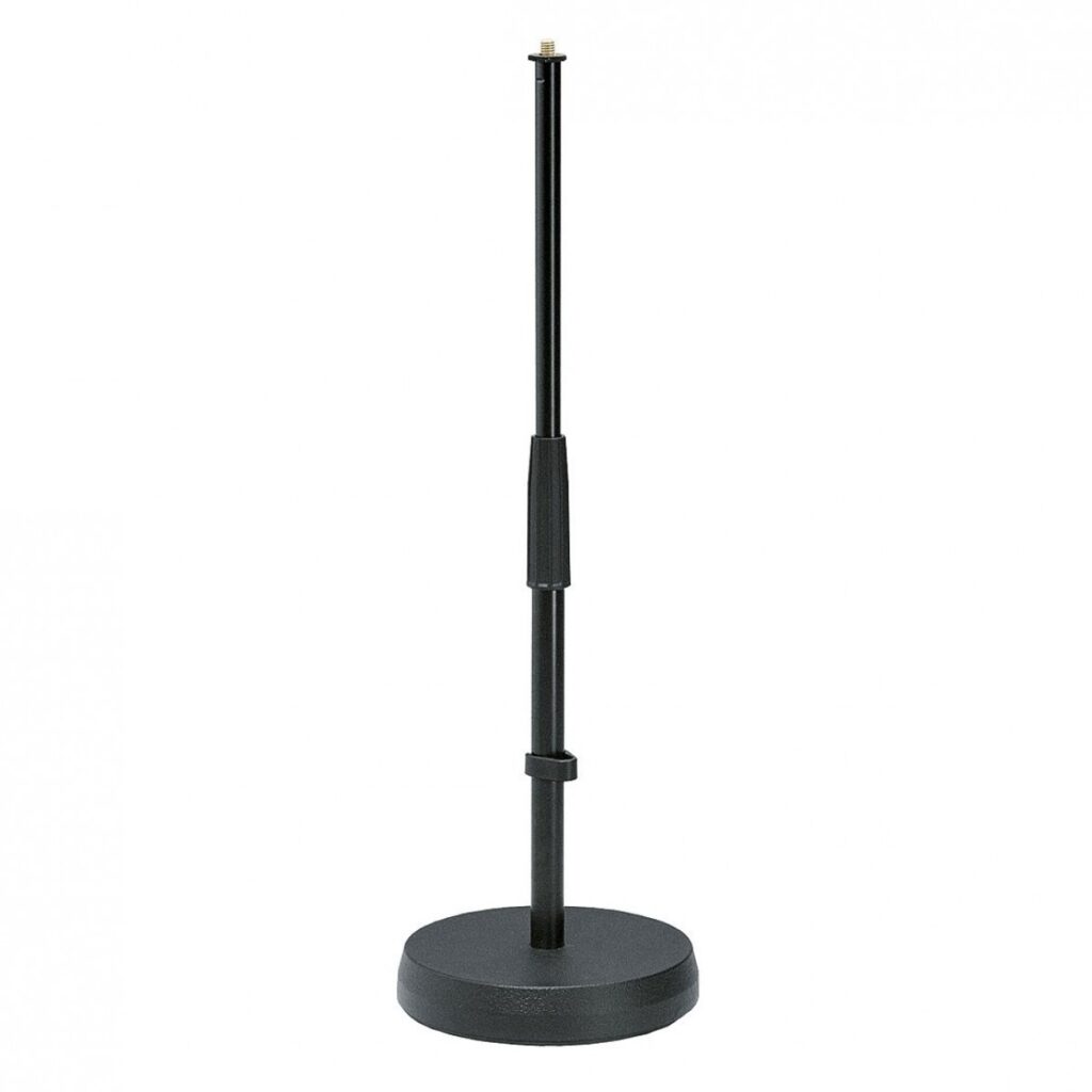 K&M Table Microphone Stand Black
