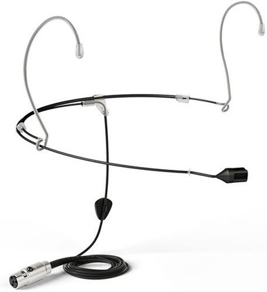 DPA 6388 CORE+ Small Directional Headset Microphone in Black With TA4F Mini-XLR Connector