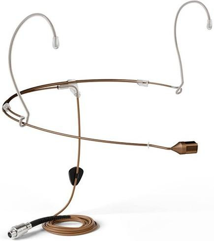 DPA 6388 CORE+ Small Directional Headset Microphone in Brown With 3 Pin Connector