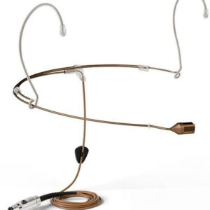 DPA 6388 CORE+ Small Directional Headset Microphone in Brown With TA4F Mini-XLR Connector - Image 1