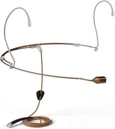 DPA 6388 CORE+ Small Directional Headset Microphone in Brown With MicroLock Connector