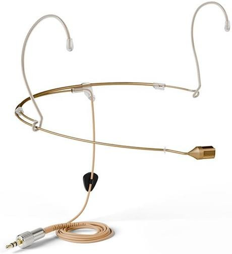 DPA 6388 CORE+ Directional Headset Microphone in Beige With Mini-Jack Connector