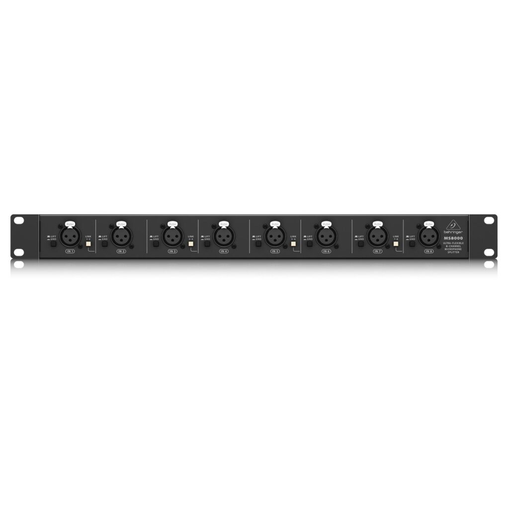 Behringer ULTRALINK MS8000 8-Channel Microphone Splitter