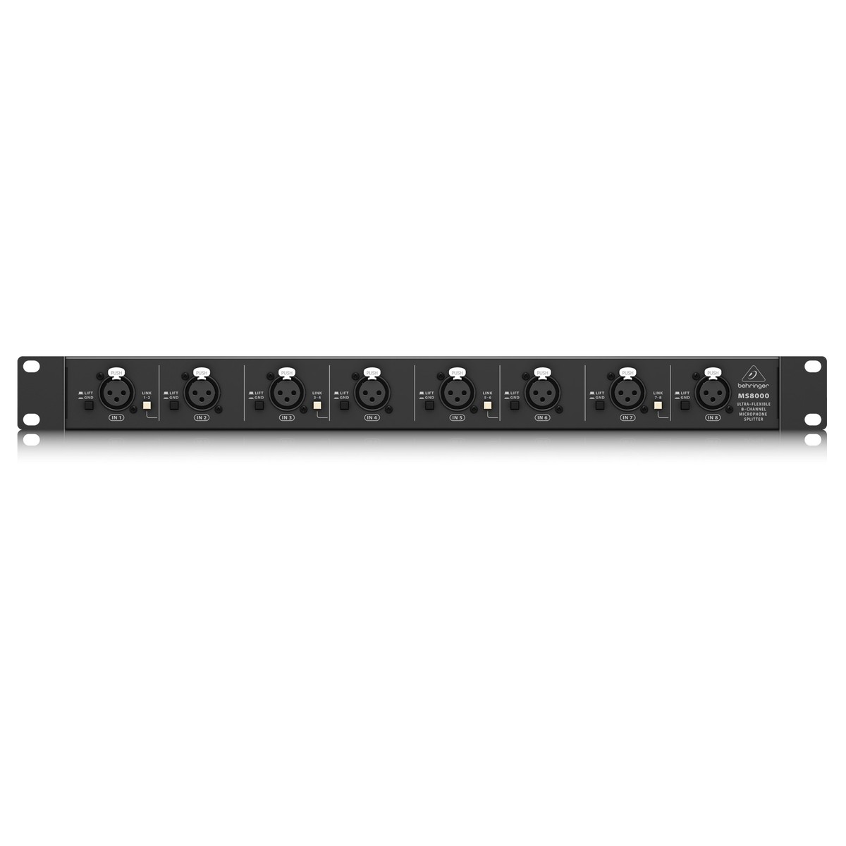 Behringer ULTRALINK MS8000 8-Channel Microphone Splitter - Image 2