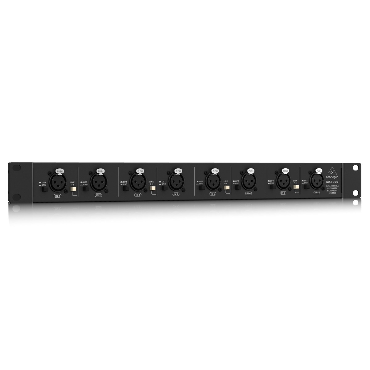 Behringer ULTRALINK MS8000 8-Channel Microphone Splitter - Image 3