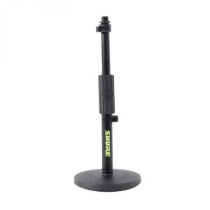 Shure Desktop Mic Stand With 6” Round Base - Image 1