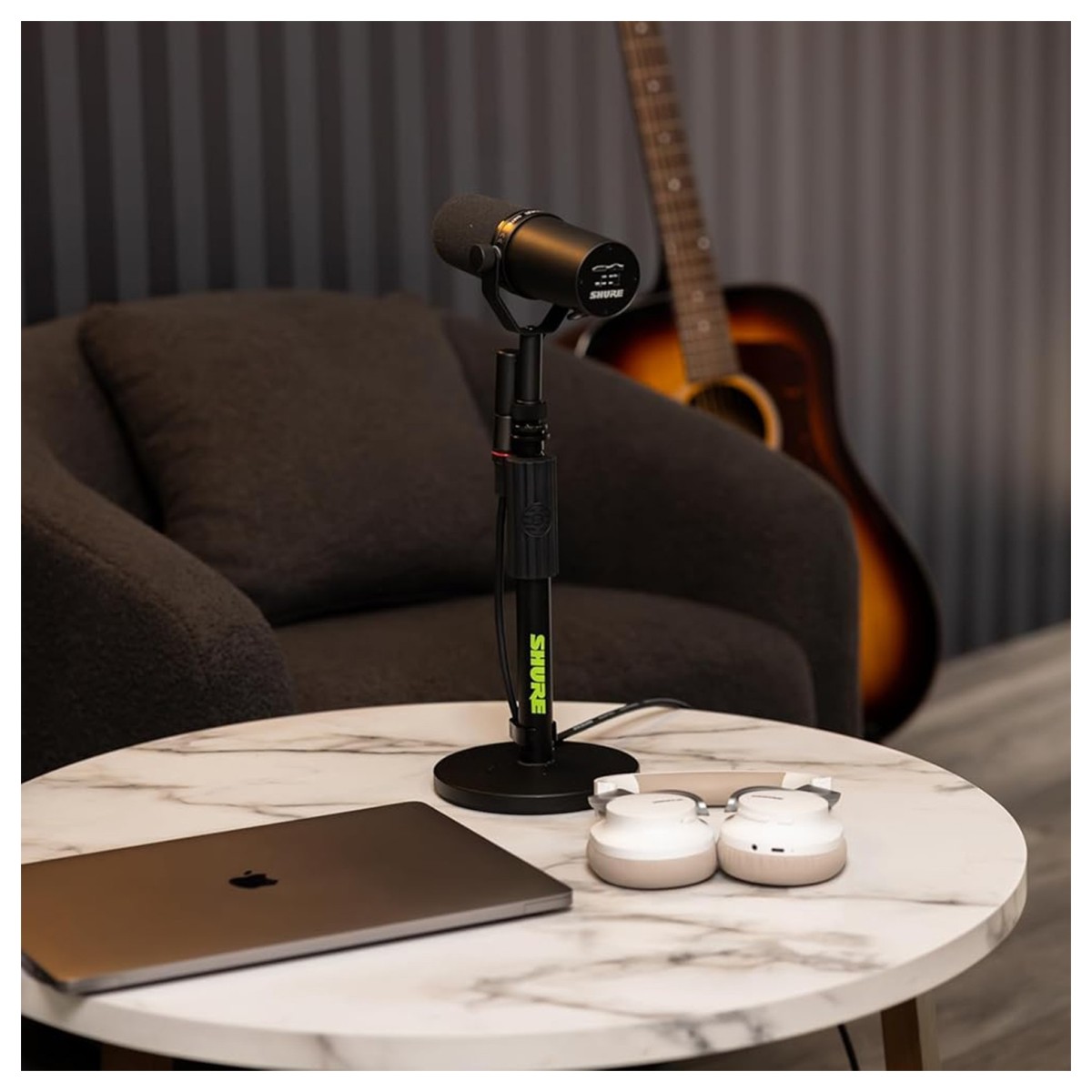 Shure Desktop Mic Stand With 6” Round Base - Image 2