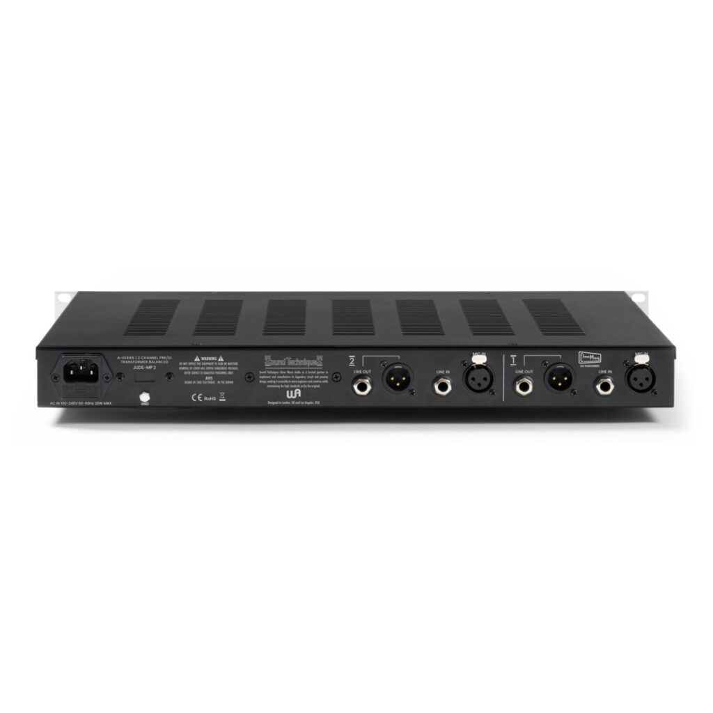 Warm Audio Sound Techniques Stereo Jude Microphone Preamp