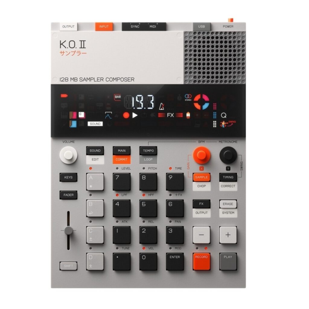 Teenage Engineering EP 133 128 MB K.O. II EP-2350 FX Microphone