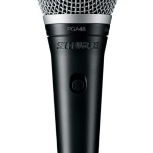 Shure PGA48 Cardioid dynamic vocal microphone with XLR-QTR cable - Image 1