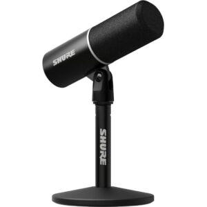 Shure Motiv MV6 G2 Black Dynamic USB-C Microphone For PC Gamers & Streamers - Image 1